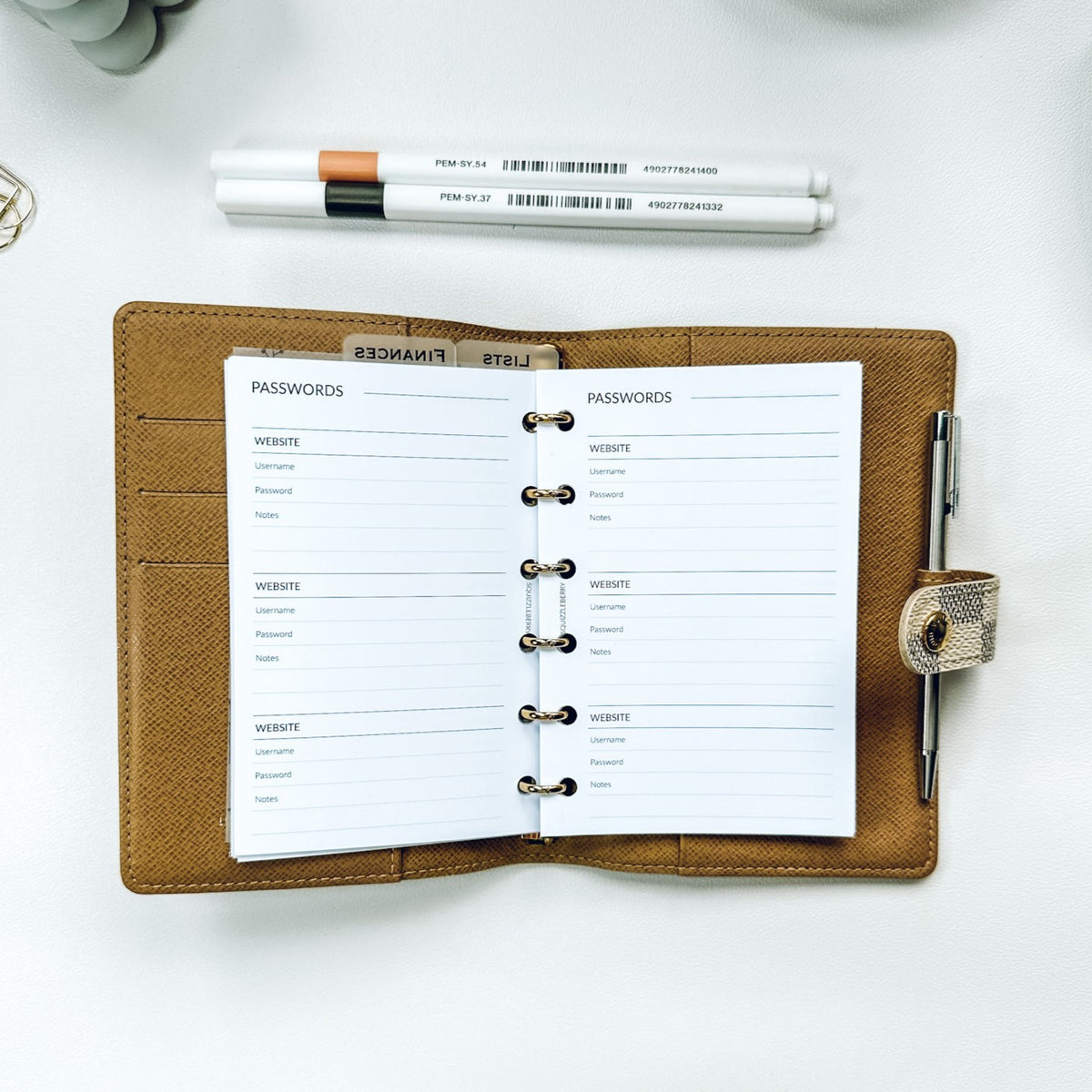 pocket planner inserts