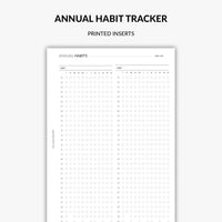 Annual Habit Tracker