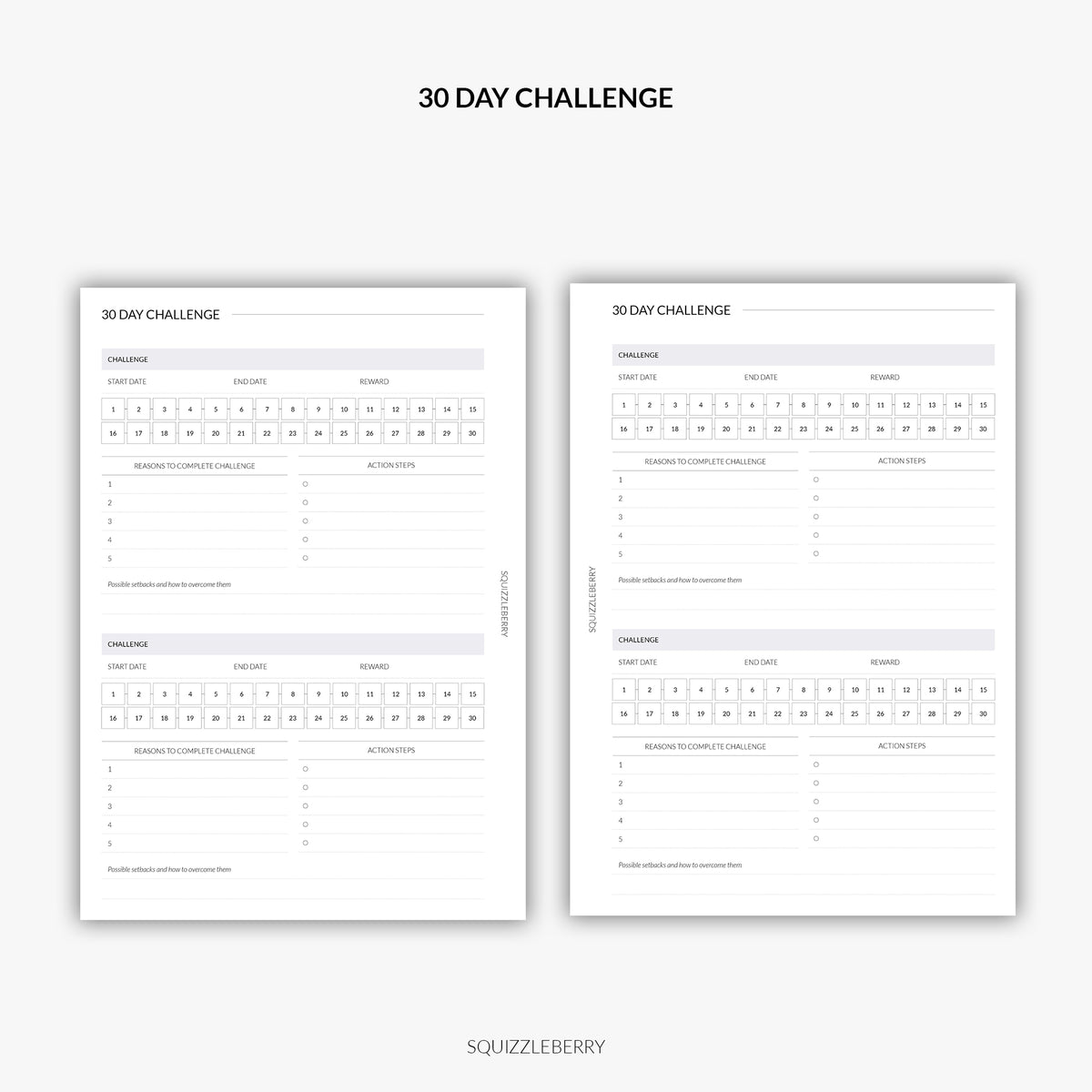 30 Day Challenge