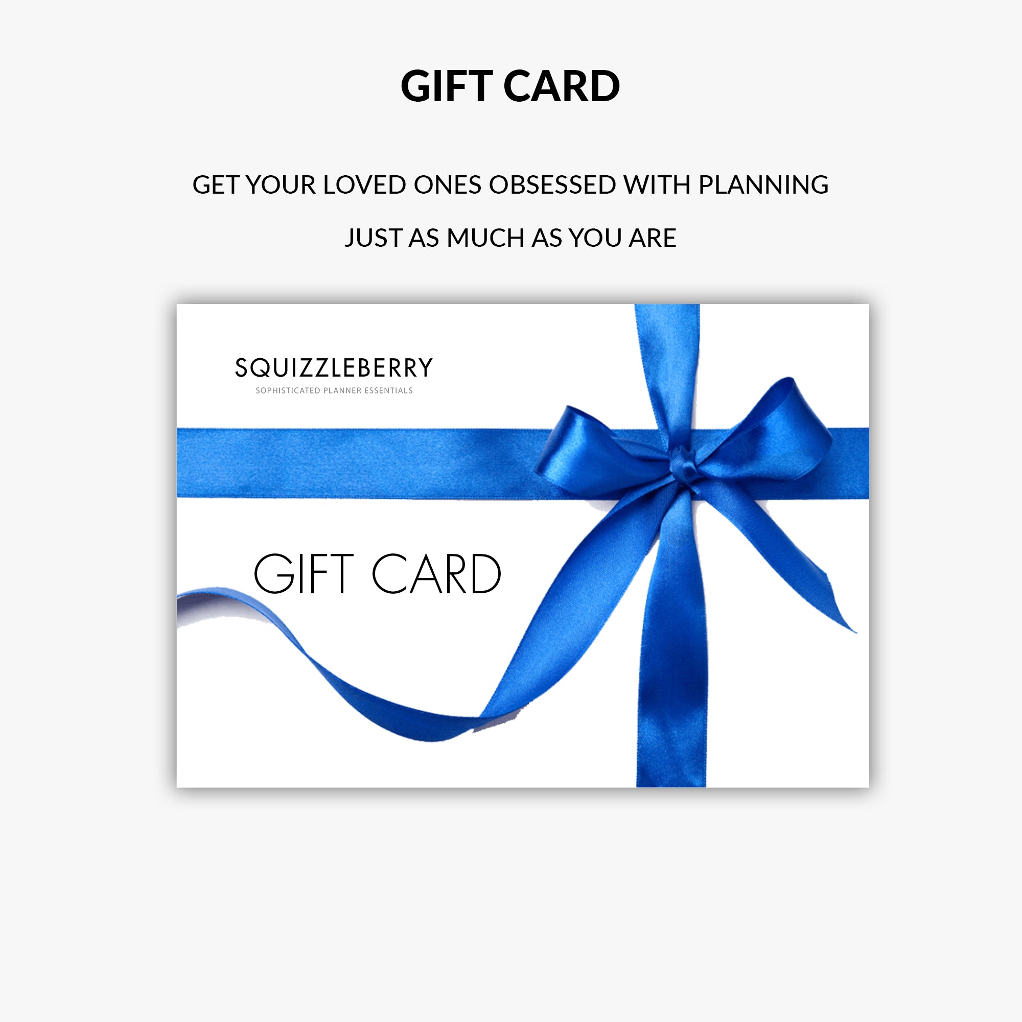 Squizzleberry gift card