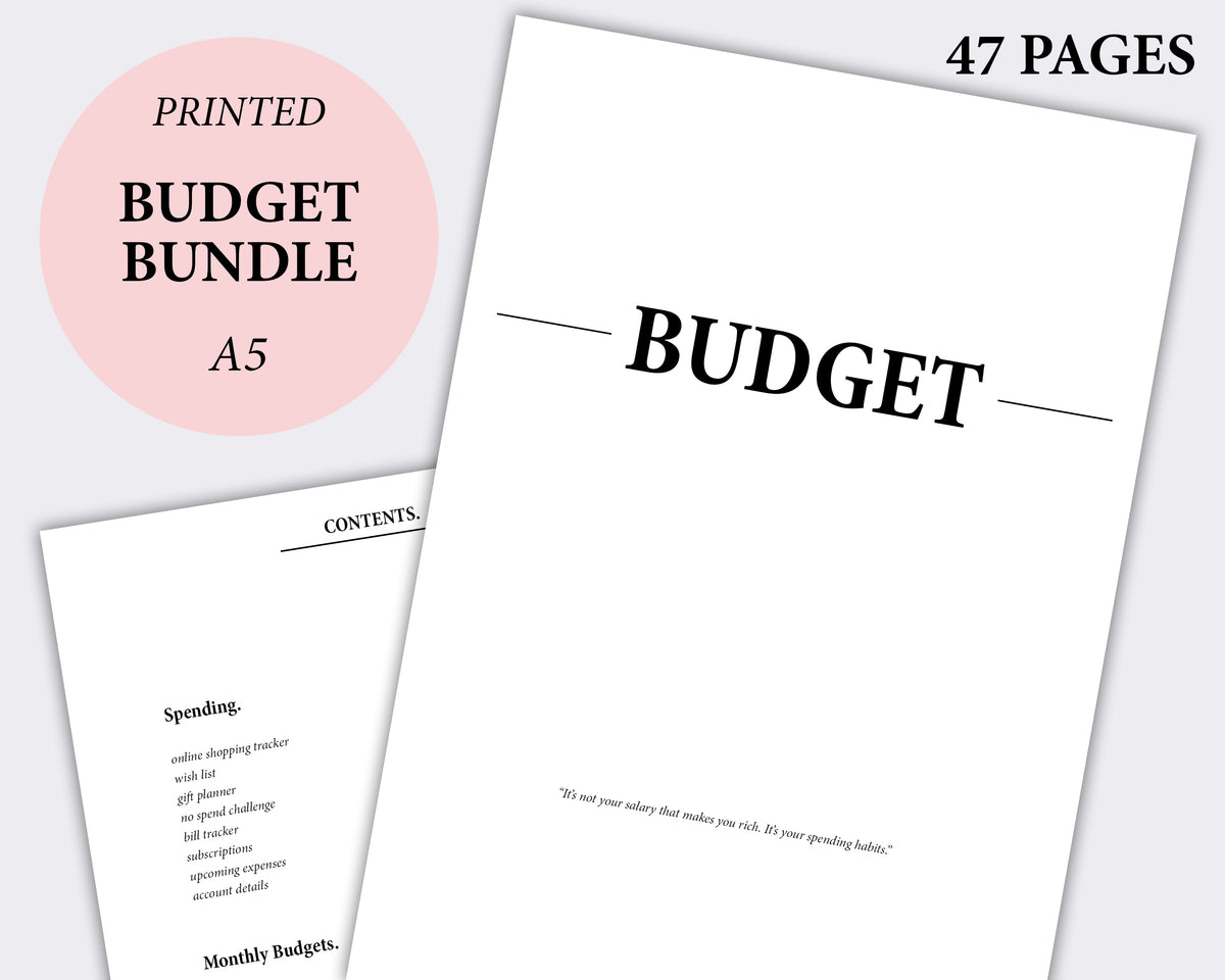Budget Bundle - A5 | SquizzleBerry