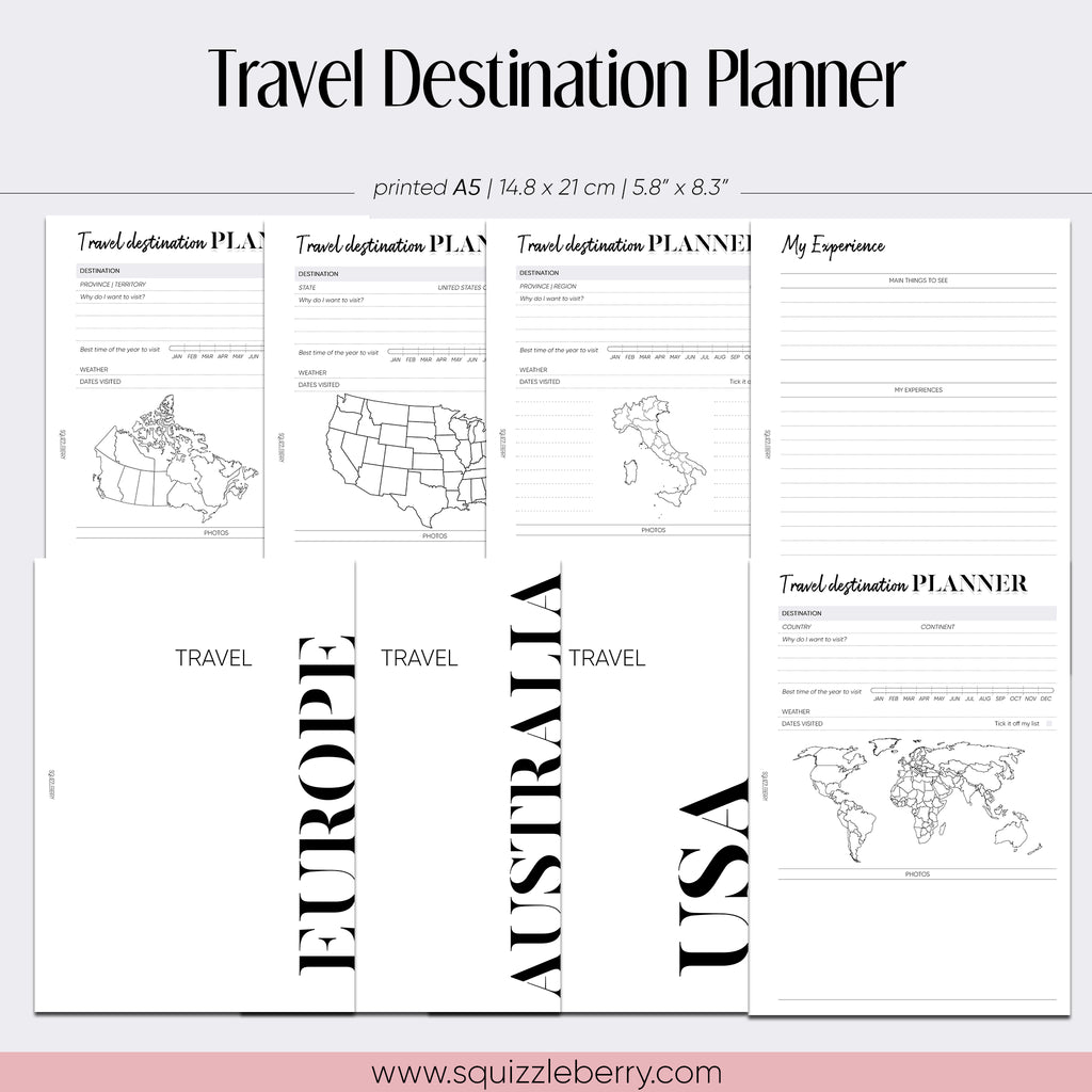 12 Monthly Planner Dashboard Set, Vellum Dashboards, A5/personal