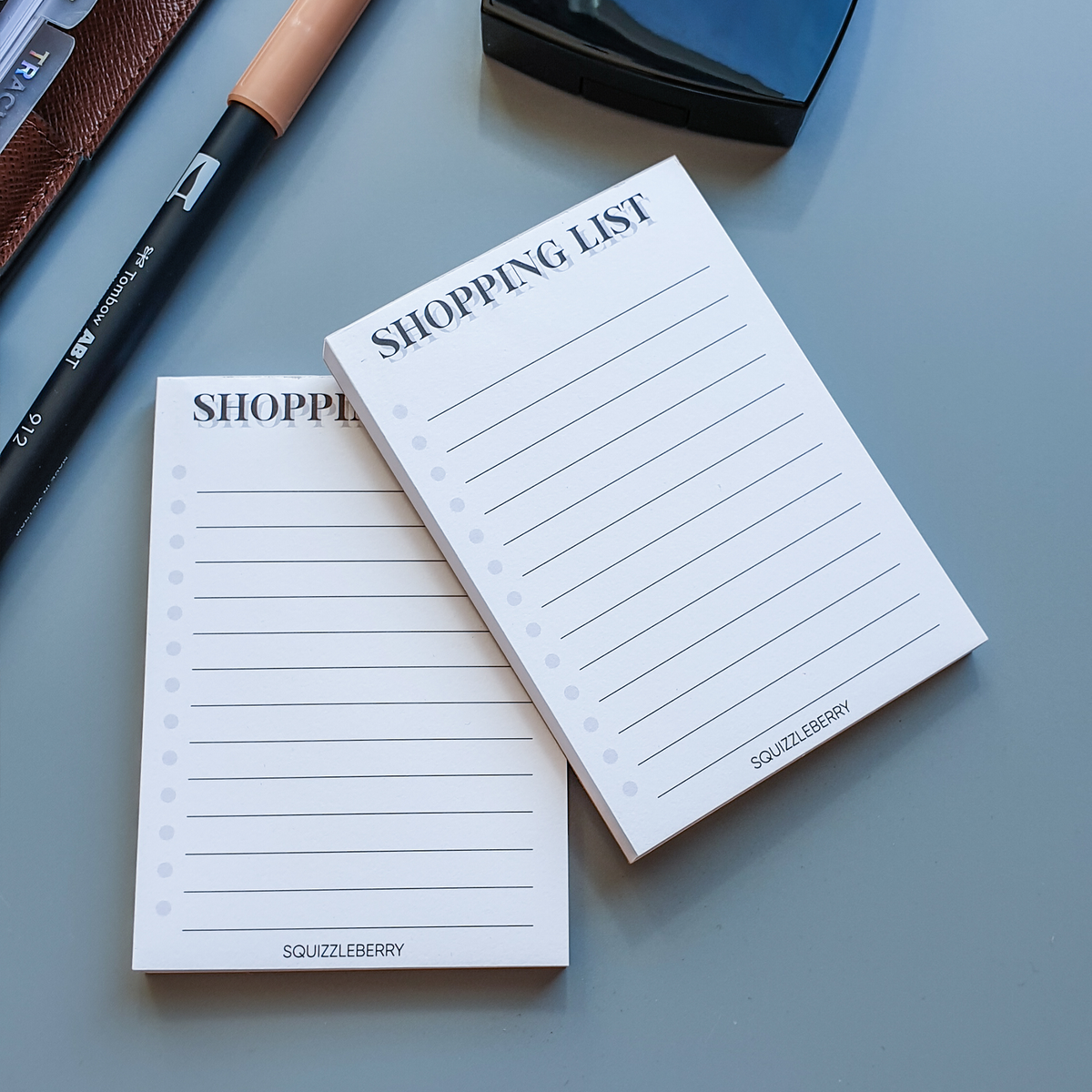 Shopping List - A7 Notepad | SquizzleBerry