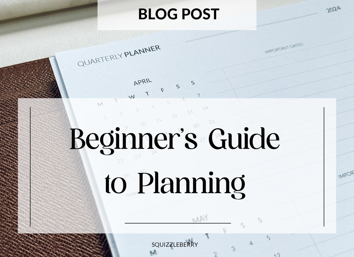 Beginner's Guide to Planning