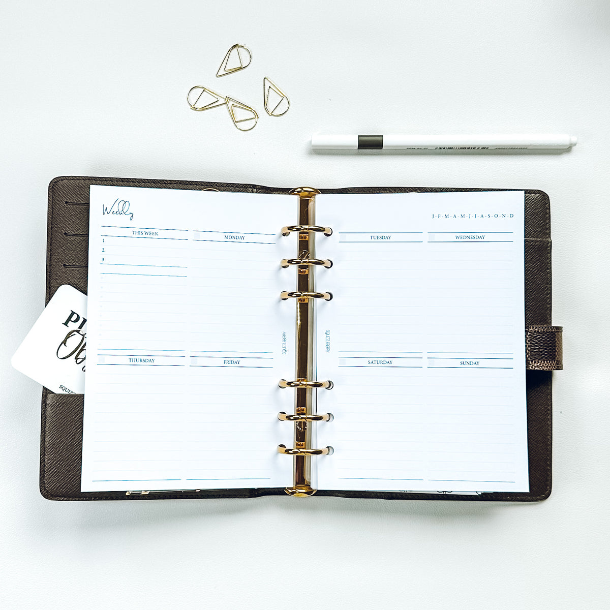 Personal Wide Planner inserts by Squizzleberry