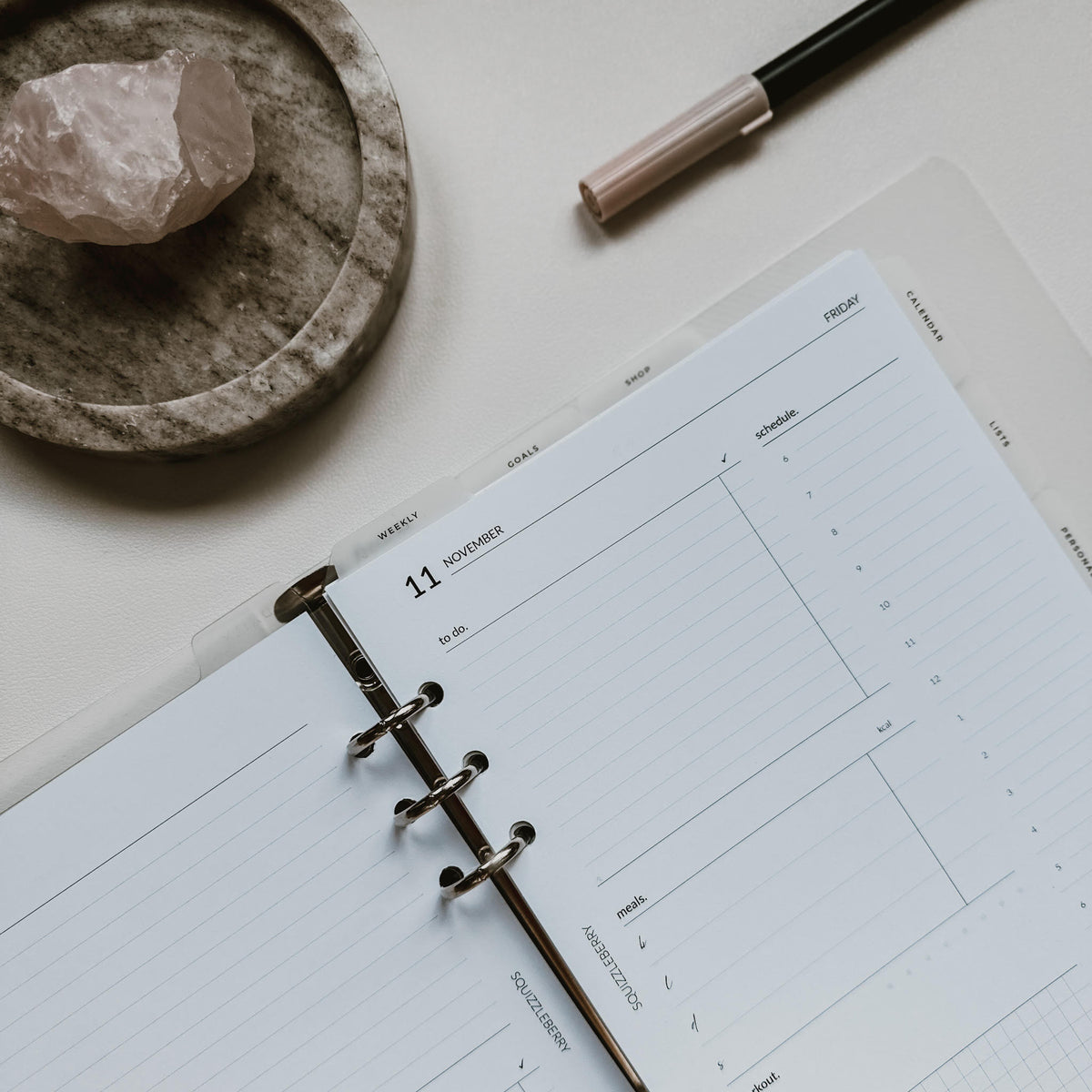 Dated Planner Inserts