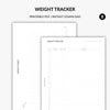 Weight Tracker | Printable