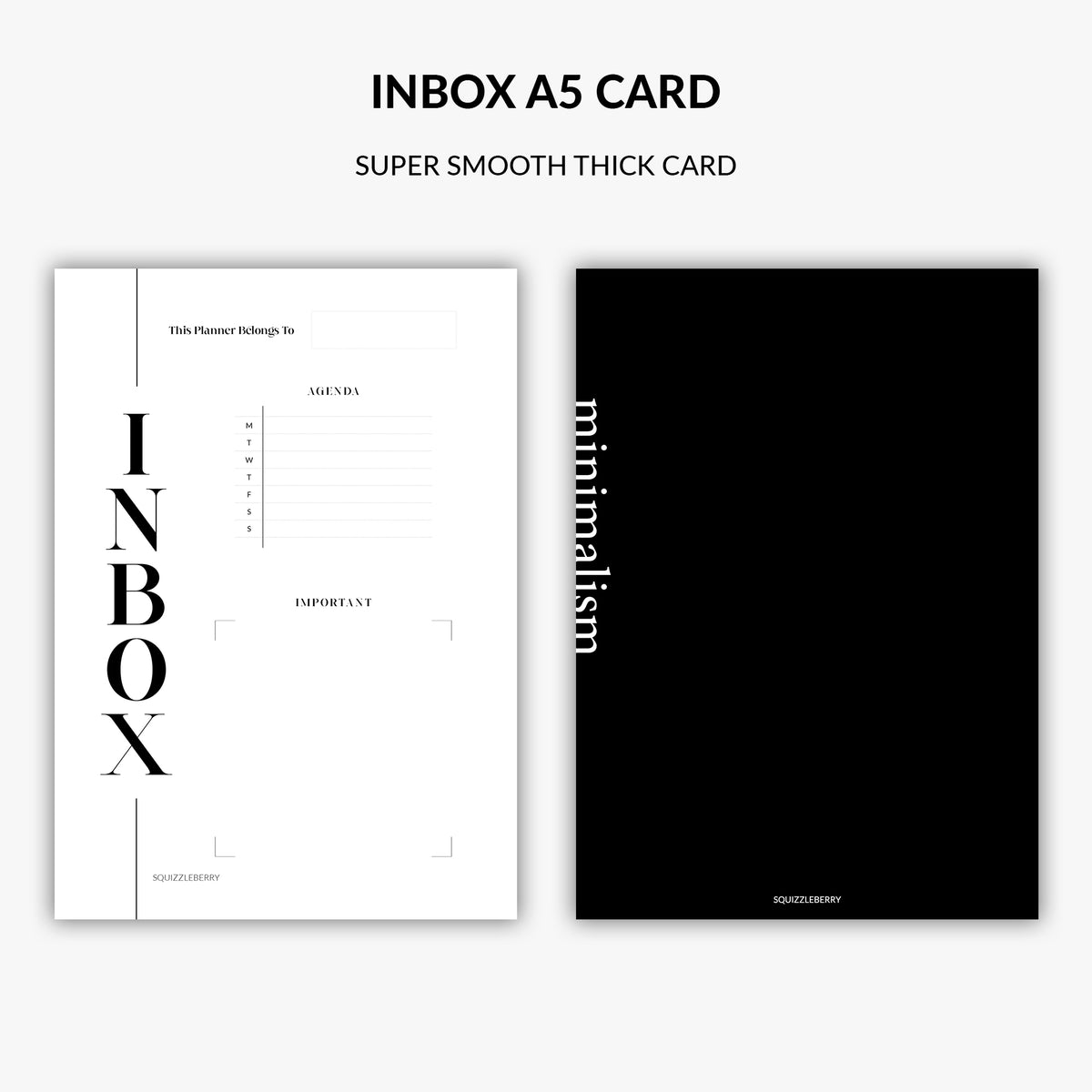 Inbox A5 Card