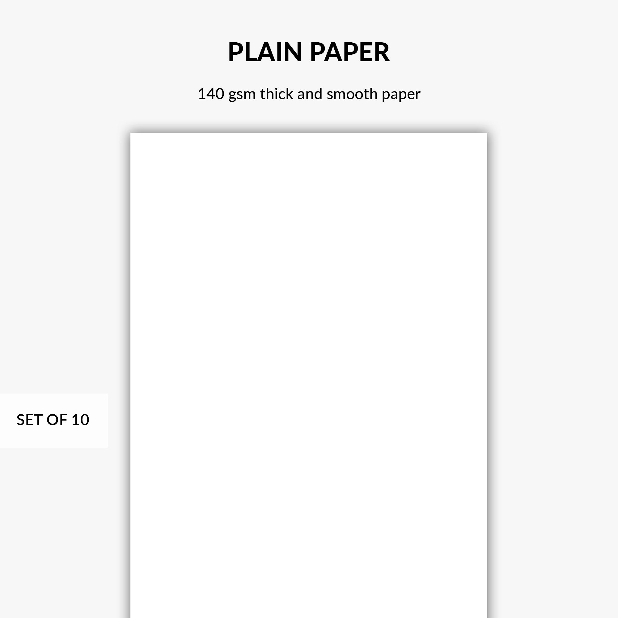Plain Paper
