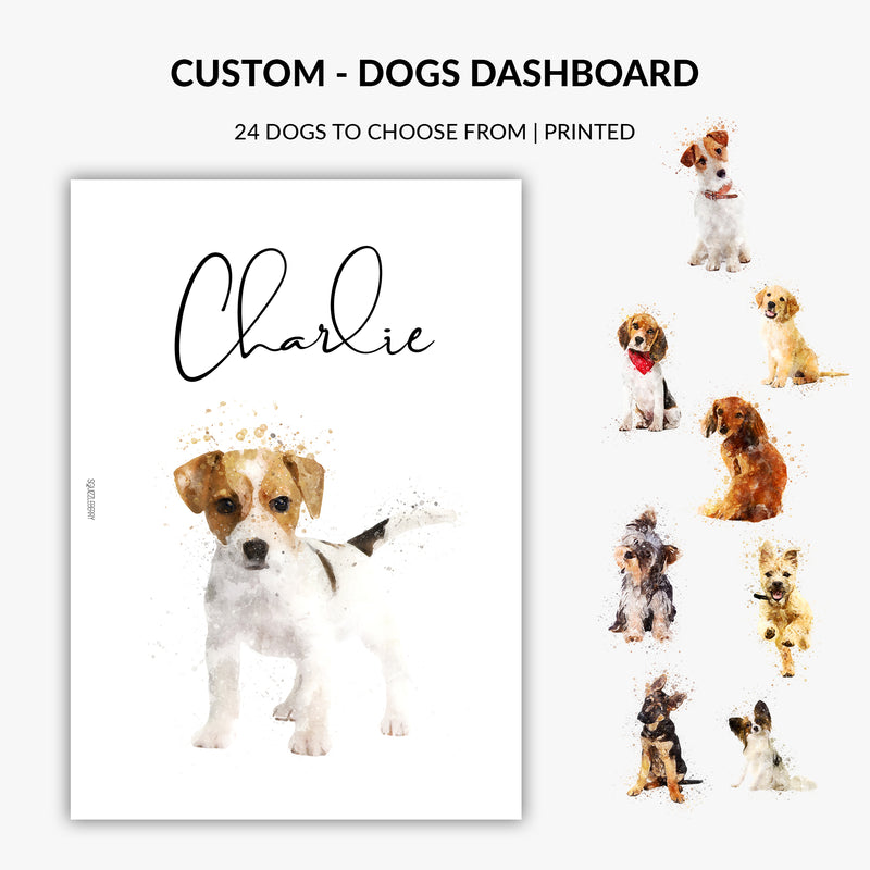 Custom Dog Dashboard