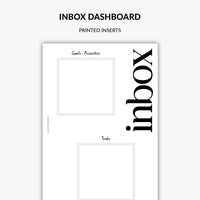 Inbox Dashboard - A5 | SquizzleBerry
