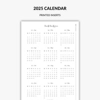 2025 Calendar