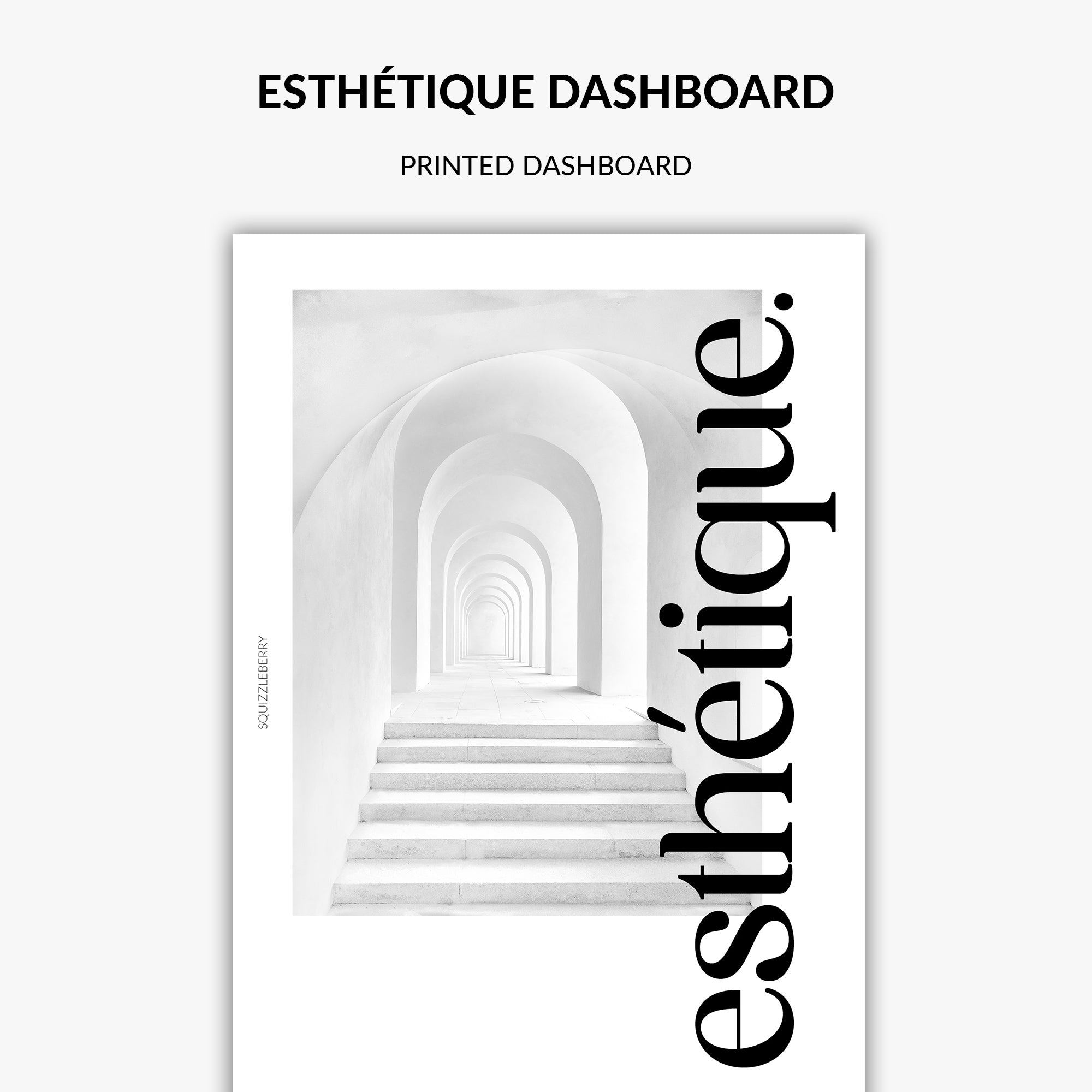 esthetique minimal planner dashboard by squizzleberry