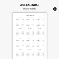 2026 Calendar | Printable
