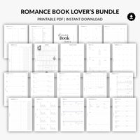 Romance Book Lover's Bundle | Printable