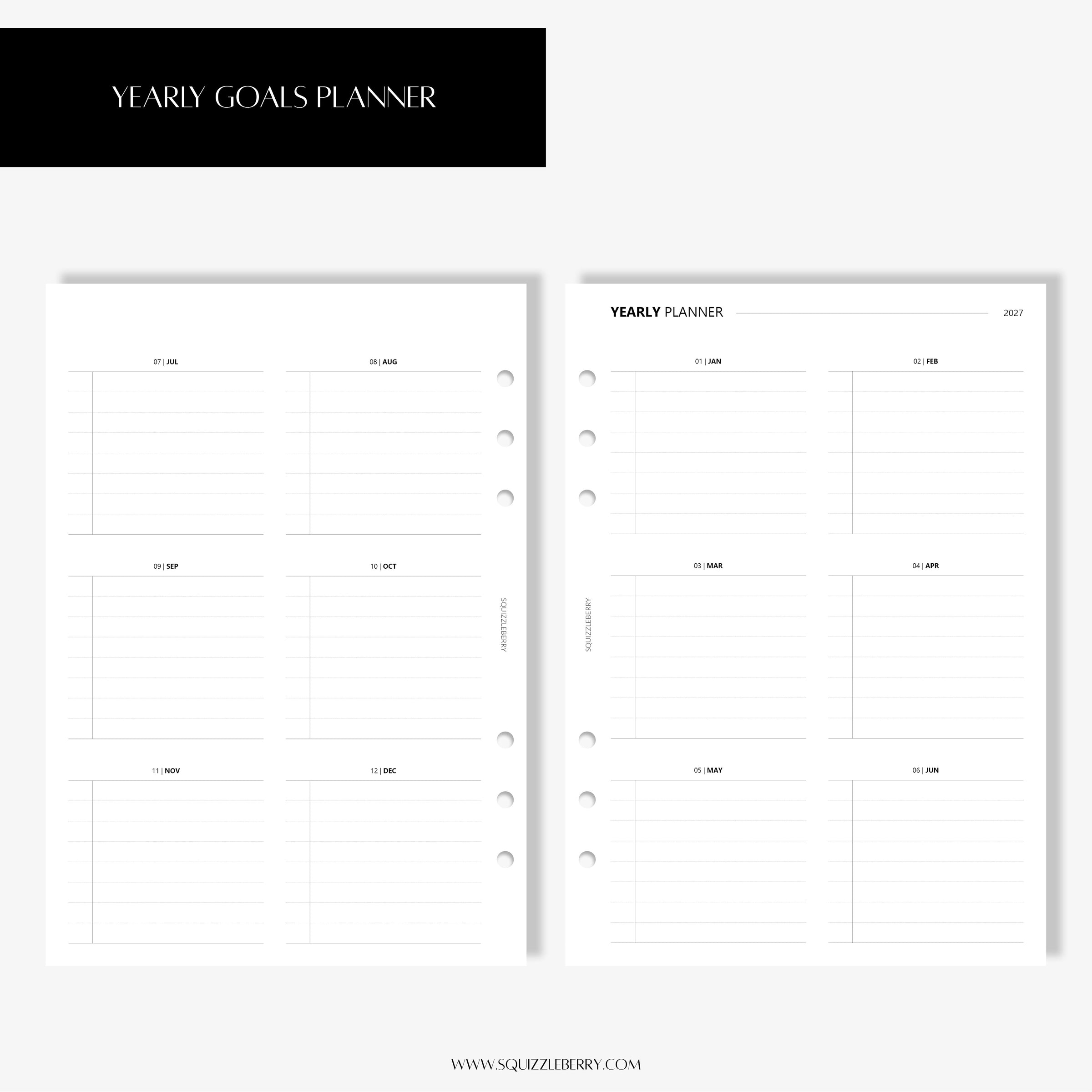 2027 - Daily Planner