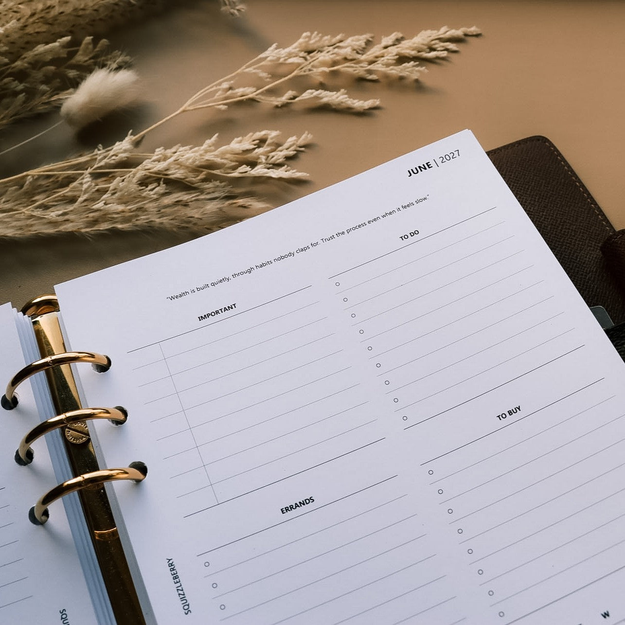 2027 week at a glance on 2 pages minimalist planner inserts uk shop