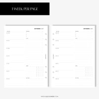 2027 - Weekly Planner (Wo1P)