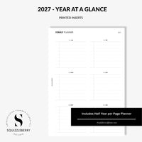 2027 - Year at a Glance