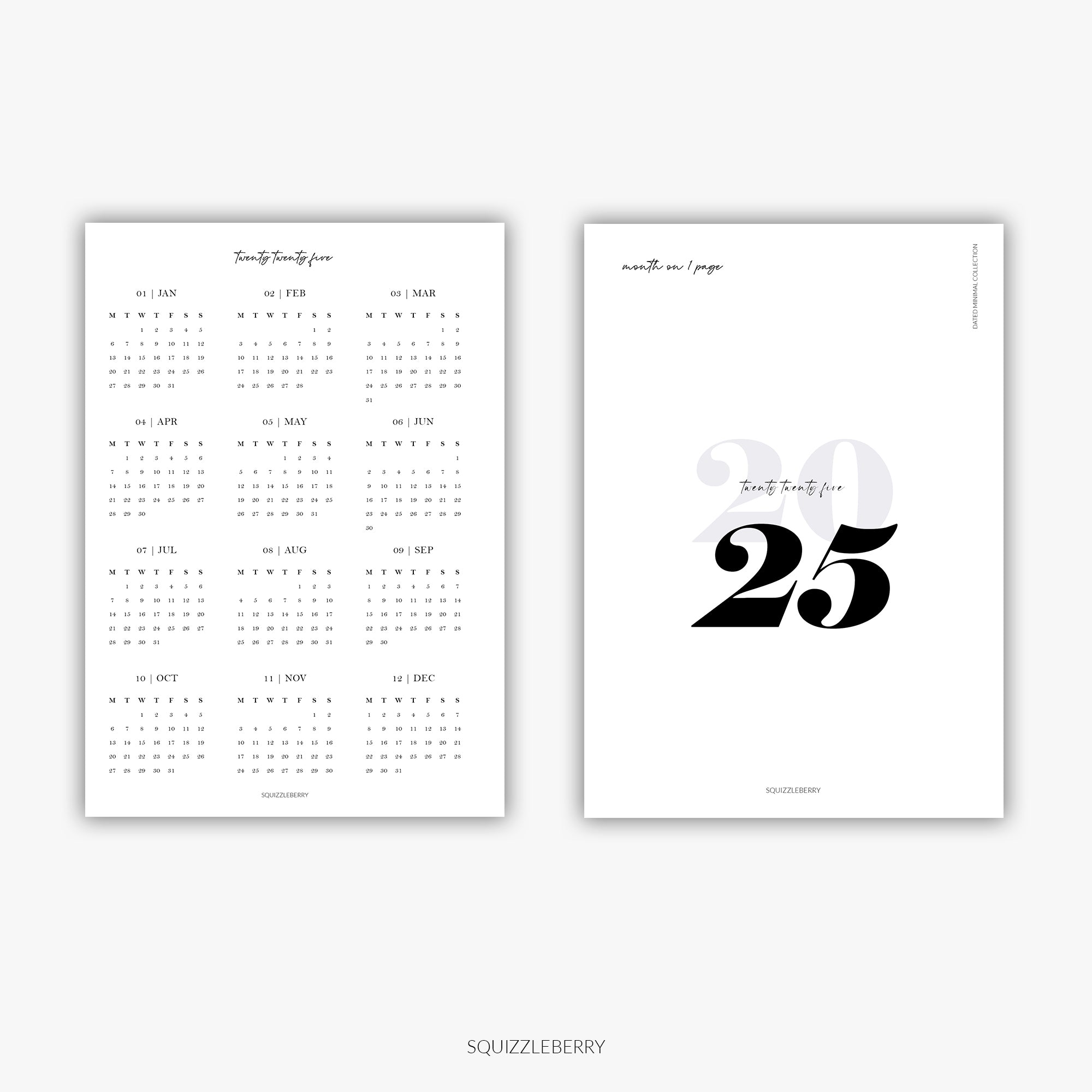 2025 - Month on 1 Page – SquizzleBerry 2025-month-on-1-page-squizzleberry
