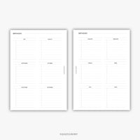 Birthday Tracker | Printable