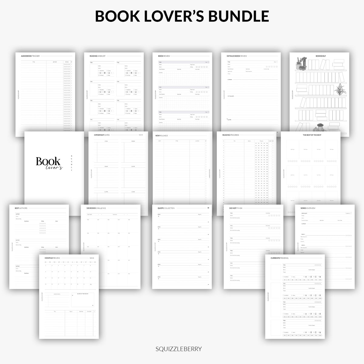 Book Lover's Bundle - A5