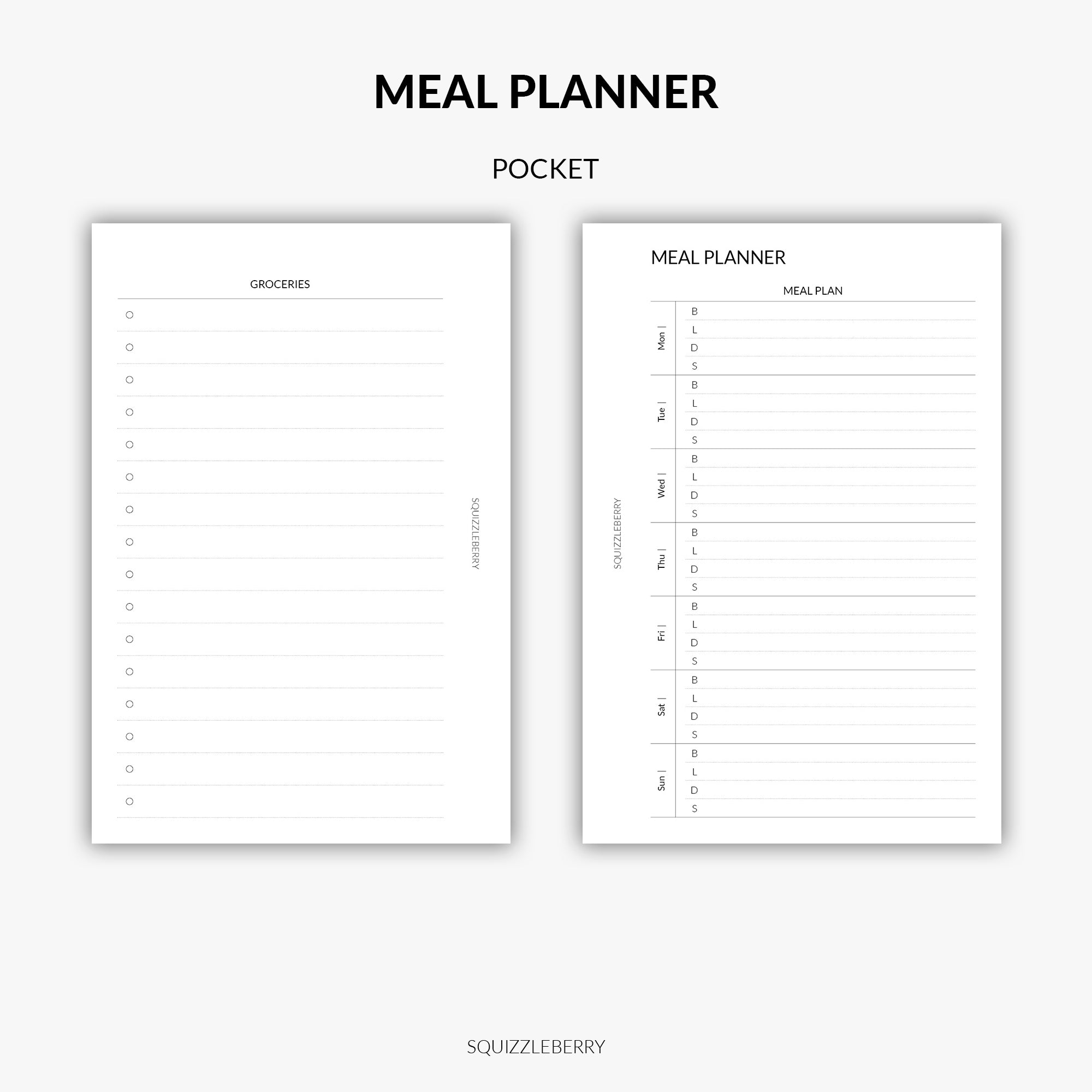 Meal Planner | Printable