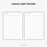 Annual Habit Tracker