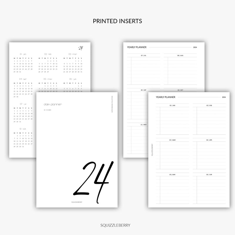 2024 - Daily Planner - A5