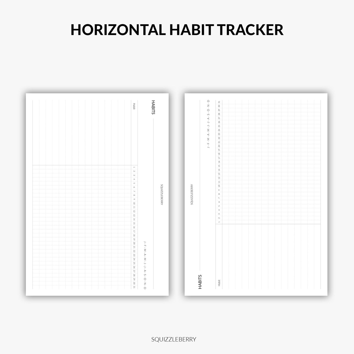 Buy HANDMADE Printed Habit Tracker Planner Inserts Filofax Louis Online in  India 