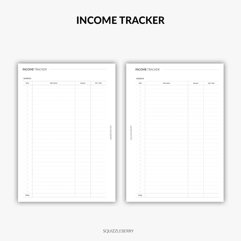 Income Tracker