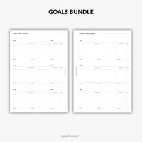 Goals Planner Kit | Printable