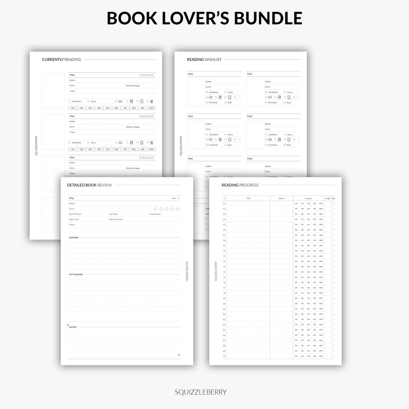 Book Lover's Bundle - A5