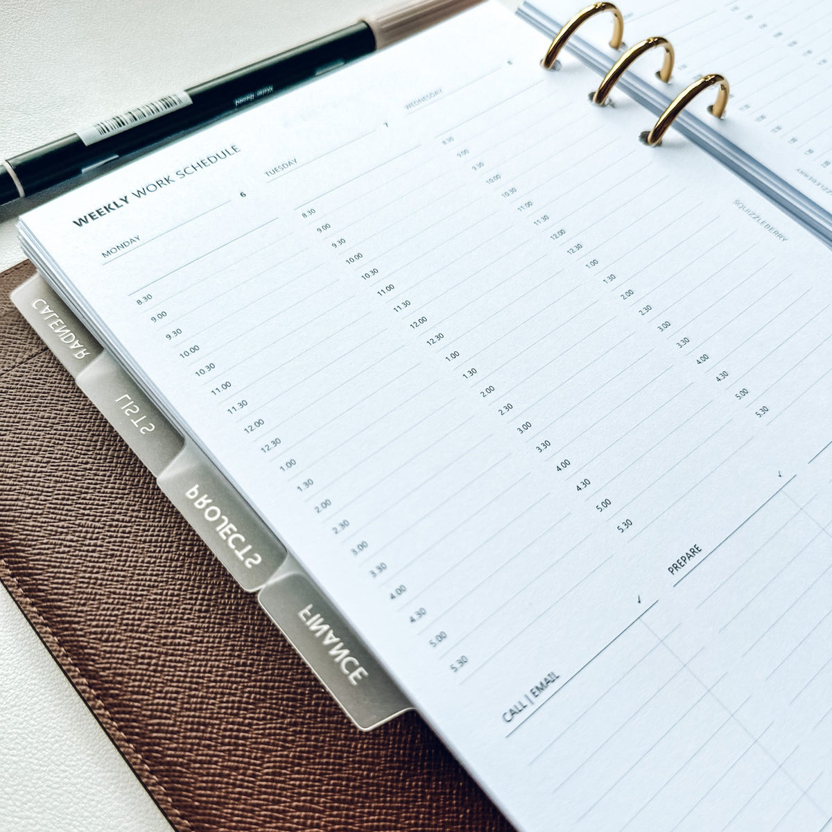 2026 - Weekly Work Schedule