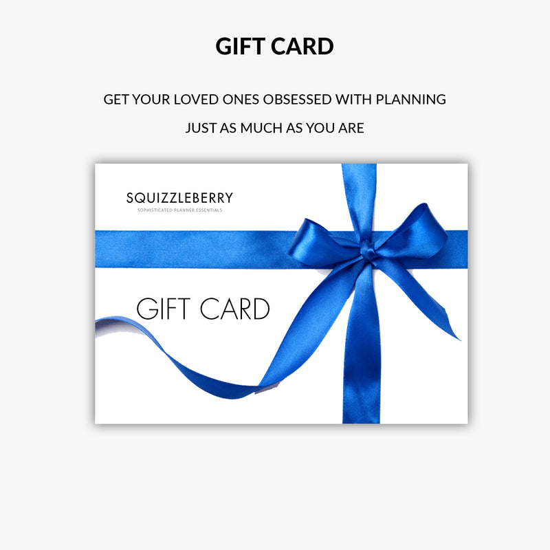 Squizzleberry gift card