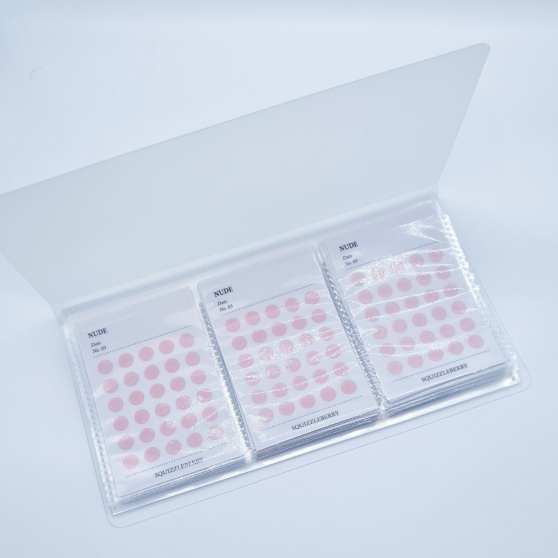 3 Row Sticker & Card Holder | SquizzleBerry