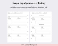 Job Search Planner Kit - A5