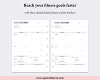 Daily Fitness Tracker - A5 | SquizzleBerry