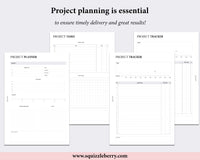Project Planner - A5 | SquizzleBerry