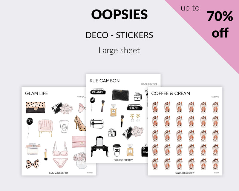 OOPSIE - DECO - LARGE - Stickers