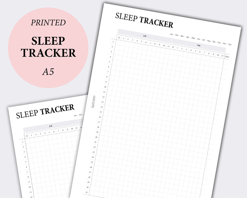 Sleep Tracker - A5 | SquizzleBerry