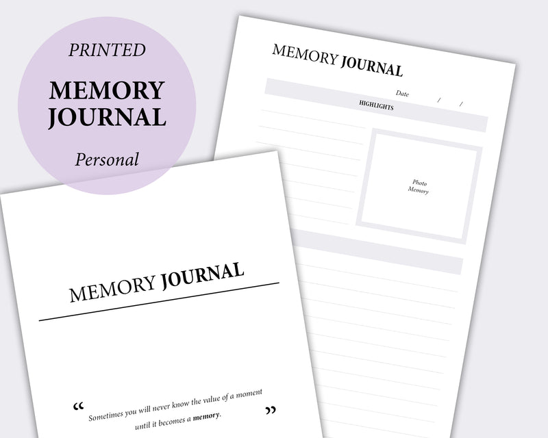 Memory Journal - Personal | SquizzleBerry