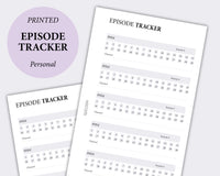 Episode Tracker - Personal | SquizzleBerry
