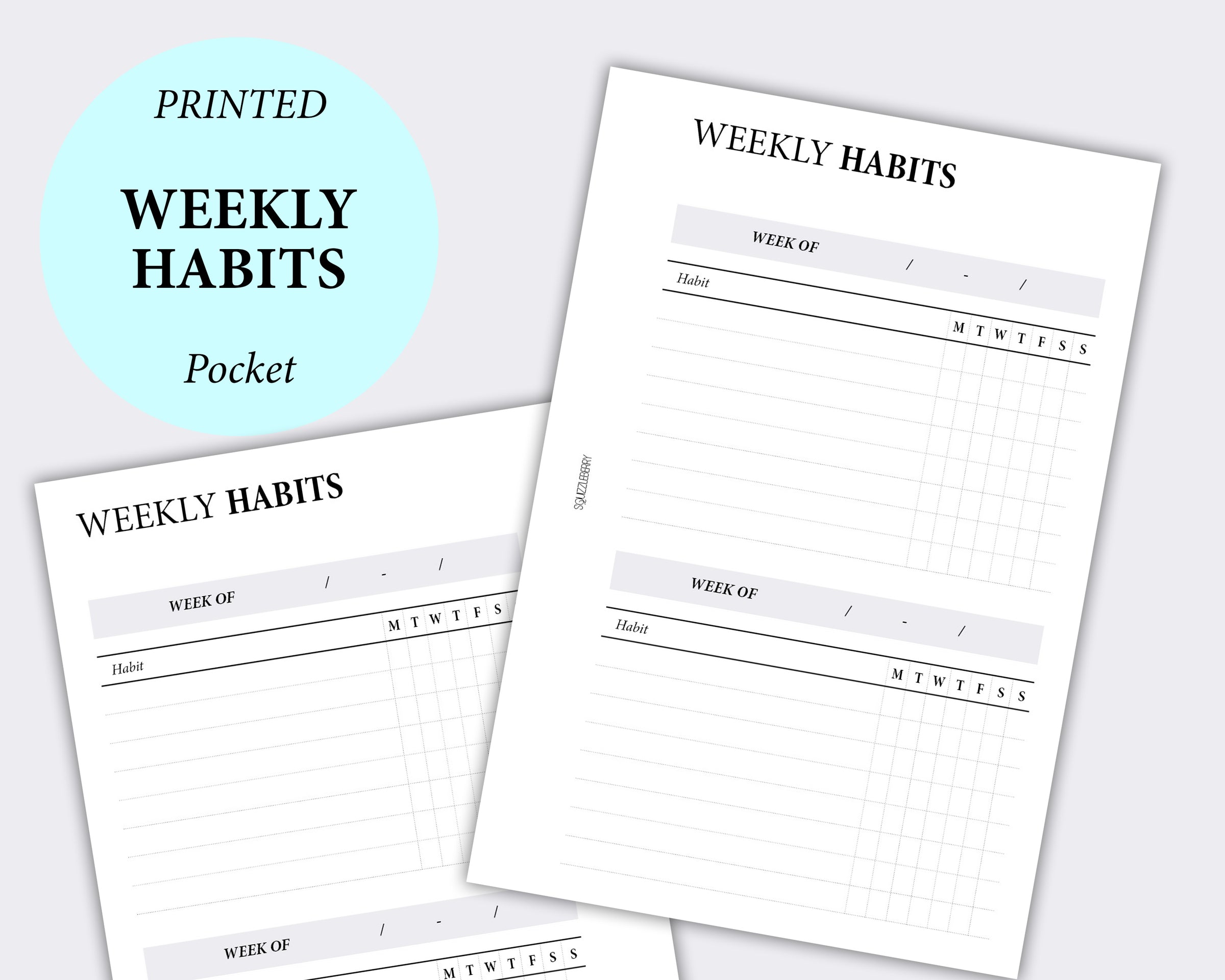 Weekly Habits - Pocket