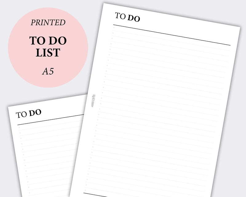 To Do List - A5 | SquizzleBerry