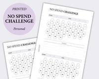No Spend Challenge - Personal | SquizzleBerry