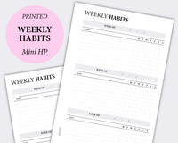 Weekly Habits - Mini HP | SquizzleBerry