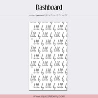 Little By Little Dashboard - Personal | SquizzleBerry