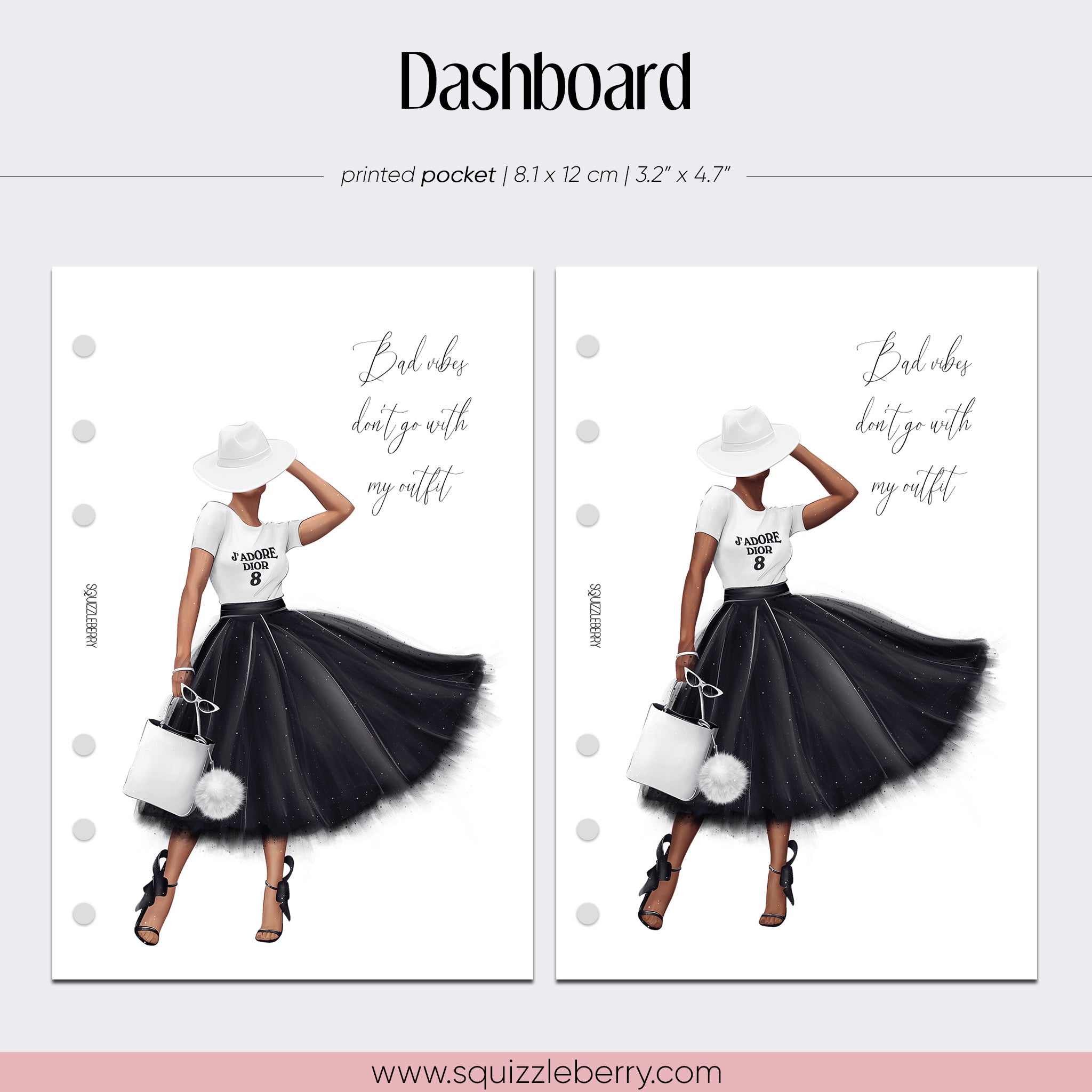 Fashion "Bad Vibes" Dashboard - Pocket | SquizzleBerry