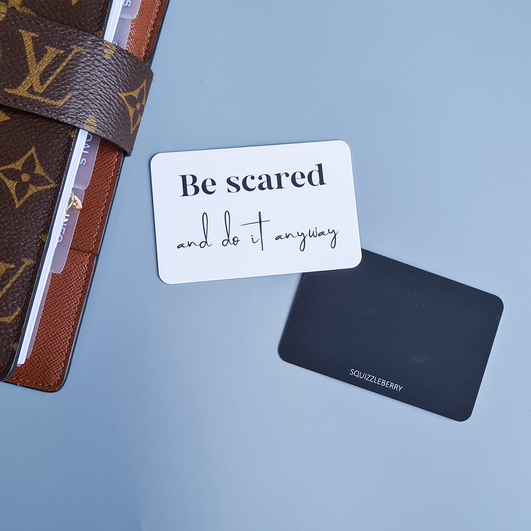 Be Scared and Do It Anyway - Pocket Card | SquizzleBerry